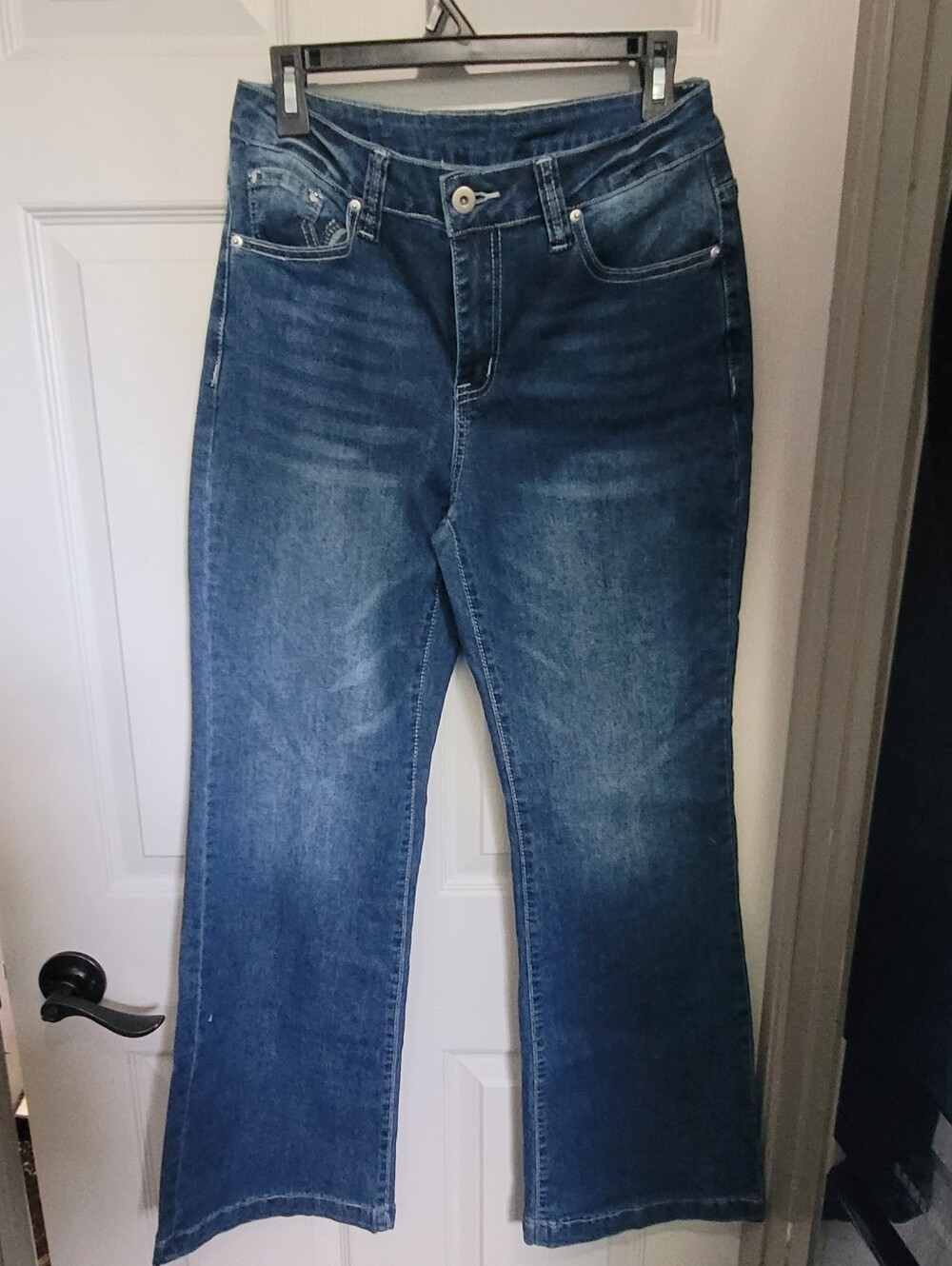 Classic Women's Bootcut Jeans - Temu Size L, Approx US 10